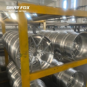 Rines Forjados GRAYFOX Nuevos, Personalizados, Cóncavos, Color Gris Pistola, de 18-22 Pulgadas, 5x112/5x114.3 PCD para Audi Q5 <span class=keywords><strong>A4</strong></span> A6 A7 RS6 B6 B7 - Product Image 6