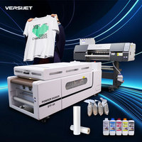 Imprimante DTF 24 pouces A1 haute vitesse 60cm pour t-shirts Machine à jet d'encre DTF 4 têtes d'impression I3200 pour vêtements