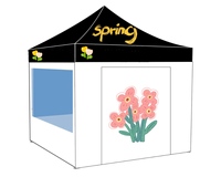 Vente directe d'usine personnalisée 10x10 cadre en aluminium auvent tente d'exposition pop-up tente de publicité d'événement extérieur pour les événements