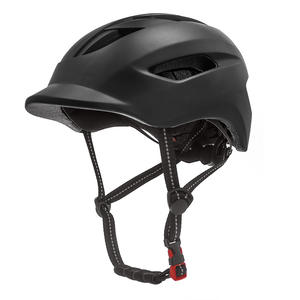 TopOne casque de vélo parachutisme-casque casque de vélo urbain visière route LED feu arrière - Product Image 1