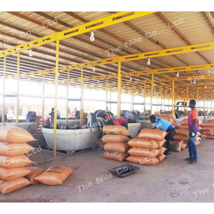 מצרים פופולרי שלושה גלגל הלבשה 1100 מחבת רטובה טחנת או זהב שחיקה מכונה שלושה רולים רטוב פאן טחנת - Product Image 5