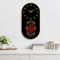 Tableau numérique 3D islamique en acrylique, impression numérique, décor mural moderne de luxe, silencieux, à suspendre, vente en gros