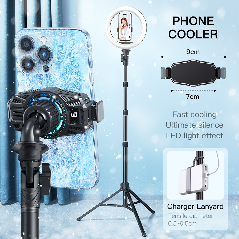 B15sku + dissipateur thermique + lumière d'appoint + cordon de batterie externe