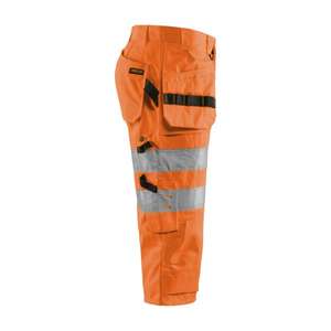 BLAKLADER - 153918115300C50 Pantalones cortos piratas de alta visibilidad Naranja-EAN 7330509629000 ROPA DE TRABAJO DE LA HI-VIS - Product Image 4