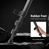 Treppiede da Viaggio NEEWER Basics 66.5"/169 cm per Fotocamera, Supporto Leggero e Portatile per DSLR con Testa a Sfera per Registrazione Video su iPhone