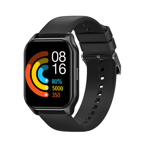 Smart Sports Watch IPS Silicone IP68 Waterproof Call Sleep Heart Rate Monitoring SpO2 Wearable