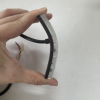 2025 Neue einfache Installation Gelbe LED-Blitzlichter Flexible Fahrzeug warnleuchte R10 R65 Zubehör für die Außen beleuchtung von Autos