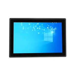 PC de panel táctil de computadora todo en uno personalizada de fábrica industrial J4125J1900 i3i5i7 Intel Inci Industri Layar sentuh Android Panel PC