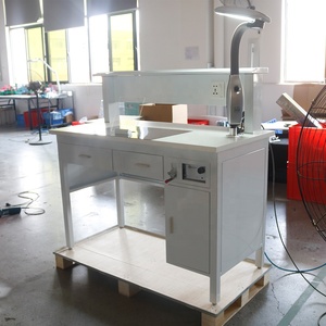 Établis d'équipement <span class=keywords><strong>de</strong></span> <span class=keywords><strong>laboratoire</strong></span> dentaire <span class=keywords><strong>de</strong></span> 1.2 mètres Bureau <span class=keywords><strong>de</strong></span> <span class=keywords><strong>technicien</strong></span> unique pour la formation scolaire, fabrication <span class=keywords><strong>de</strong></span> bijoux - Product Image 2