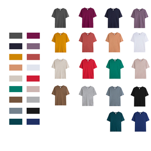 เสื้อยืดคอตตอน 100% คุณภาพสูง พิมพ์ลายสกรีน ปักลาย  ทรงปกติ น้ำหนัก 190 กรัม ผ้าถัก  พร้อมโลโก้ - Product Image 2