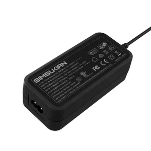 Adaptörler ve konektörler ac adaptör 26v 2500ma ac dc güç kaynağı 12v 5a masaüstü güç adaptörü 12v 5a