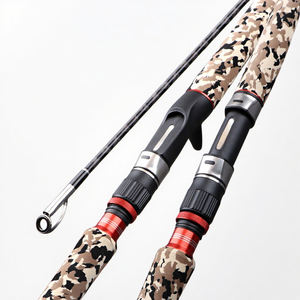 Canne à pêche de haute qualité 30 + 40T pêche en Fiber de carbone 2.1m 2.28m 2.4m 2.7m 3m XXH canne à tête de serpent pour la pêche à la végétation lourde - Product Image 3