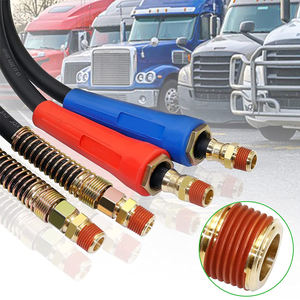 Ensamble de Mangueras de Aire y Cable Eléctrico 3 en 1 de 15 Pies para Semirremolque con ABS, Goma y Conectores Glad Hand de 7 Vías - Product Image 4