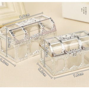 Nueva Caja de Regalo de Boda Creativa, Caja de Dulces de Plástico Calado, Caja de Tesoros, Caja de Embalaje de Acrílico para Dulces de Chocolate para Fiestas de Boda - Product Image 6