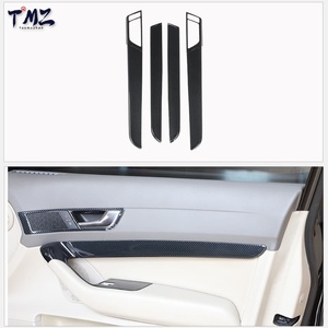 Carbon Fiber Style Complete Interieur Trim Decor Accessoires Kit Compatibel met Versnellingspookpaneel Afdekking voor Audi A6 C6 2005-2011 LHD - Product Image 2