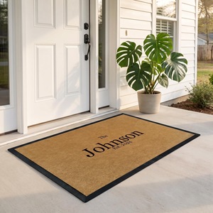 EIFFEL HOME Coconut Fiber Modern Farmhouse Doormat Rectangle Machine Washable Indoor Welcome Mat for Entryway Kitchen Hallway - Product Image 3