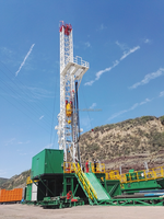Extracteur de trous de puits à huile et gaz, support de forage Mobile monté sur un camion ZJ30 750hp, plate-forme d'entraînement Max Diesel