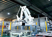 Système de palettisation et de depalettisation automatique industriel pour empiler les sacs sur des palettes avec des performances stables et à haute vitesse