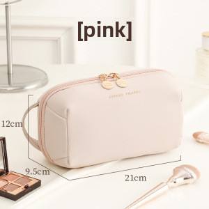 New Design Portable Travel PU Handy Bag Zipper Cosmetics <b>Lipsticks</b> Pouch Bag Waterproof Makeup Organizer Pouch Bag - Product Image 5