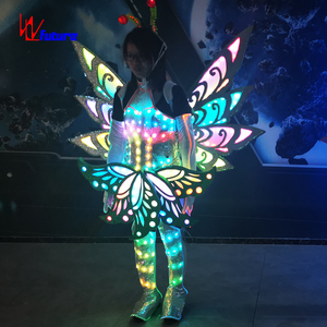 LED Isis luminose luminose ali luminose parco divertimenti LED gonna posteriore cremagliera <span class=keywords><strong>farfalla</strong></span> ala galleggiante <span class=keywords><strong>Costume</strong></span> da parata - Product Image 2