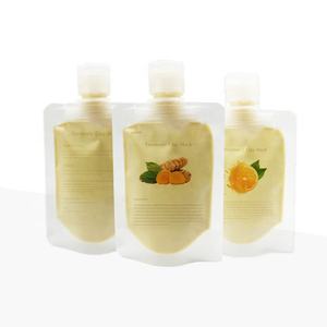 Máscara Facial de Argila Herbal com Vitamina C e Arbutin, Anti-idade, Clareadora, Hidratante e Esfoliante, com Pó de Cúrcuma para Pele Feminina - Product Image 3