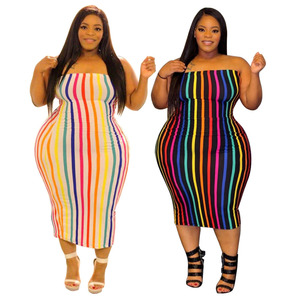 rainbow plus size clothing