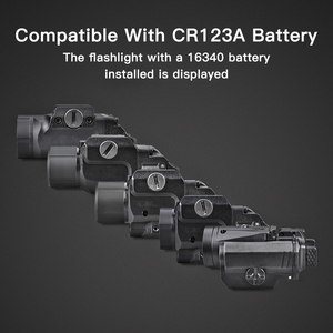 Batterie rechargeable au lithium-ion 16340 USB-C CR123A 1000mAh, sortie max 4A 3.7V pour lampe torche, livraison gratuite - Product Image 6