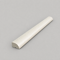 Jambas de puerta de madera con acabado de veta de madera, con tope de cuentas de vidrio, imprimadas, para puertas batientes, y jambas compuestas de marco de madera