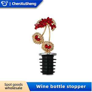 Christmas Theme Wine Stoppers With Santa Snowman Reindeer Design Plastic Vacuum Sealing Bottle Stopper For Holiday Gift - Product Image 4