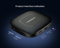 Version Smart Streaming Media Player TV-Box AllwinnerH313 Android13 2,4G&5G WLAN 4K Mortal T1 Assistent