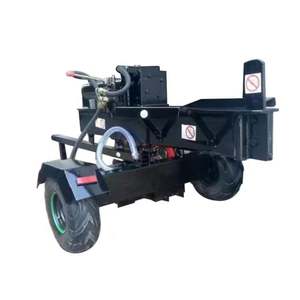 Fendeuse de bois manuelle hydraulique électrique compacte pour usage domestique – Outil de fendage et séparateur de bois polyvalent - Product Image 2