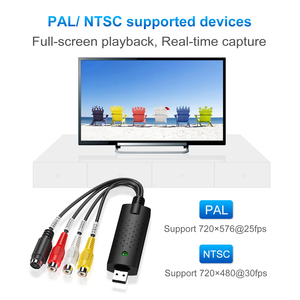 Carte de capture vidéo USB2.0 RCA, audio USB, MP4 pour caméra, ordinateur portable, <span class=keywords><strong>VHS</strong></span>, caméscope, compatible avec le système OBS - Product Image 6