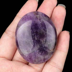 Piedras de Cristal Curativas al por Mayor: Jaspe Rojo, <span class=keywords><strong>Cuarzo</strong></span> Rosa, Amatista, Piedra de Palma, Piedra de Destello Azul para Meditación - Product Image 2