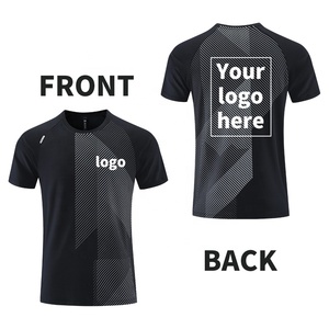 Mens Ngắn Tay Áo Thể Thao T Áo Sơ Mi Nhanh Khô Chạy T-Shirt Thoáng Khí Tập Thể Dục Áo Sơ Mi Hàng Đầu Phòng Tập Thể Dục Đào Tạo Ngoài Trời Quần Áo Cho Nam Giới R428 - Product Image 3