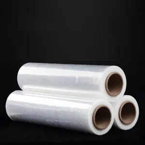 Rollo Jumbo de Film Estirable Transparente Suave de 12-25 micras Directo de Fábrica con Procesamiento de Fundición para Rebobinado - Product Image 3