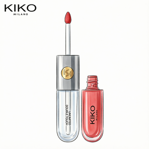 Produit pour les lèvres double-embout de Corée du Sud : Gloss effet miroir + Baume à lèvres mat hydratant, non desséchant, couleur naturelle - Product Image 3