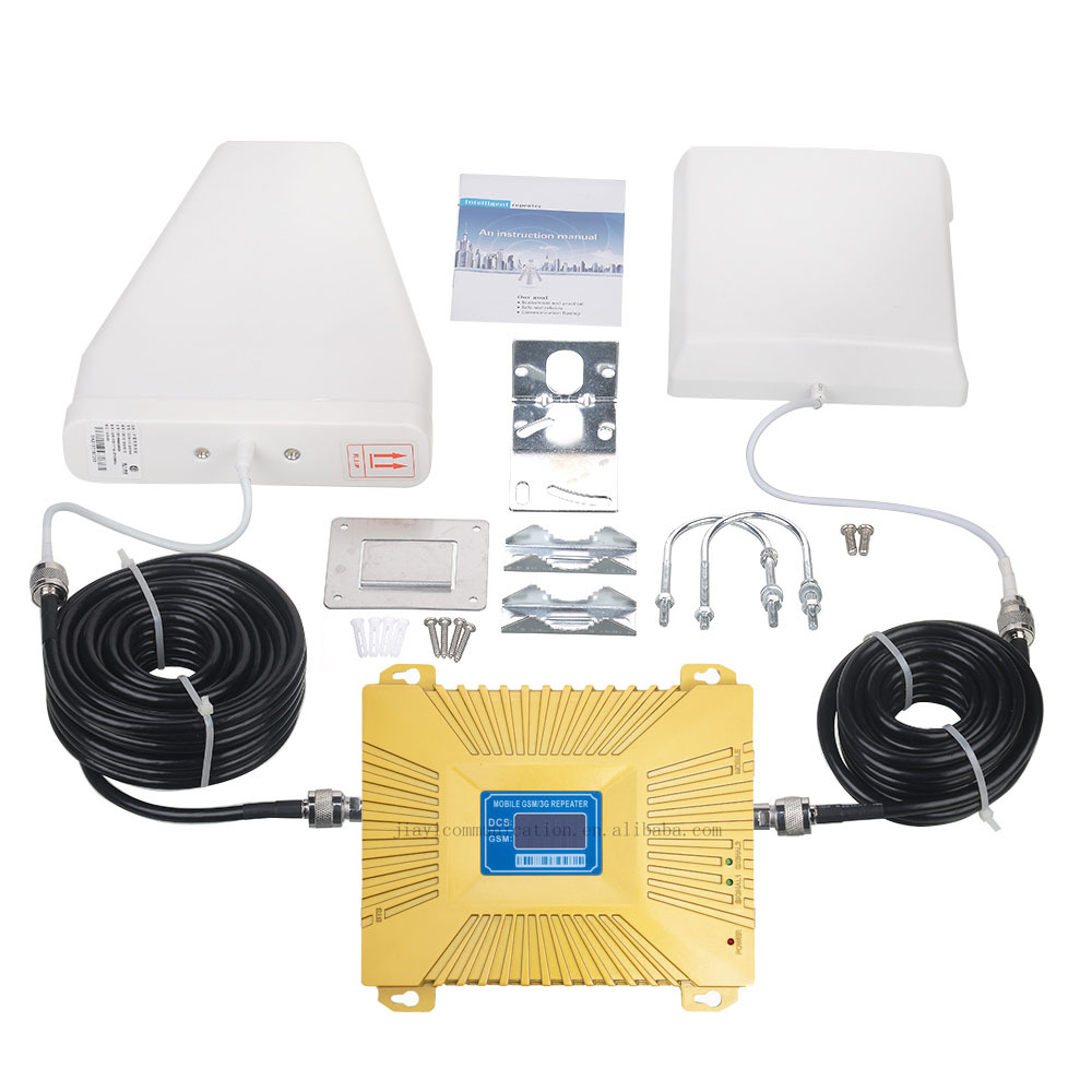 Трехдиапазонный усилитель сигнала GSM/DCS/WCDMA 2g 3g 4g 900 МГц 1800 МГц 2100 МГц 300 Мбит/с