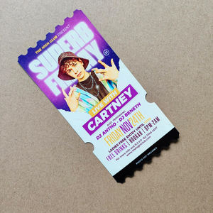 Meilleure vente Qualisub Creative 0.4mm PET plastique billet Sublimation billets vierges billets <span class=keywords><strong>de</strong></span> <span class=keywords><strong>concert</strong></span> pour presse à chaud - Product Image 4