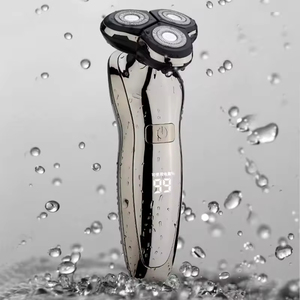 Mini Intelligent Rechargeable Electric <b>Shaver</b> Triple Blade Digital Display Water Washed Features <b>Face</b> Shaving OEM - Product Image 3