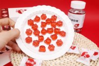 Vrouwen Energie IJzer Vitamine Gummies Rode Dadel Smaak Supplement Groothandel Private Label 60g