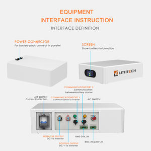 Batterie solaire haute tension pour toute la maison 192V 384V Batterie solaire de secours <span class=keywords><strong>38kwh</strong></span> 60kwh Batterie solaire au lithium - Product Image 3