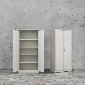 Modern Steel Document <b>Cabinet</b> with Glass Front and Over 4 Drawers for -Home Office and Warehouse Use - Product Image 3