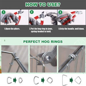 คีมตัดไส้กรอกเกรดอุตสาหกรรมทำจากเหล็กด้วยตนเองพร้อมคีมตัดห่วงสำหรับปลอกเส้นใยและเครื่องมือประกอบถุงเนื้อ - Product Image 6