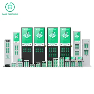 Nouvelle collection de Power Bank, 6 emplacements de partage, Station de recharge bajie, distributeur automatique, Power Bank, machine pour café