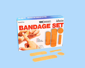 ضمادات الإسعافات الأولية التي تستخدم لمرة واحدة في الاستخدام السريع والسهل - Product Image 3