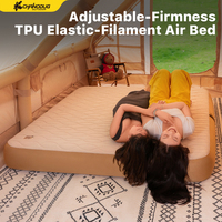 Lit gonflable TPU sur mesure, taille simple, avec sac de transport pour la chambre à coucher