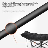 Lit de camping pliant simple en acier inoxydable pour l'extérieur, idéal pour la pause déjeuner au bureau et les soins infirmiers (vente en gros)