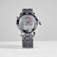 Boîtier de montre étanche en acier inoxydable 41 mm pour 300, compatible avec 2813 8215, accessoires pour cadran sportif 31 mm