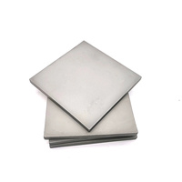 Plaque en carbure de tungstène résistante à l'usure, plaque en feuille de carbure de tungstène, 100x100x8mm ou bloc d'usure en carbure personnalisé