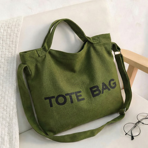 Canvas Tote <strong>Bag</strong> for Women Fashion Letter Print Shoulder <strong>Bag</strong> Large Capacity Durable Canvas Handbag Daily Shopping Travel School - Product Image 4